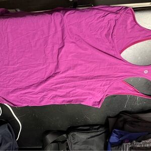 lululemon athletica Magenta Tank Top